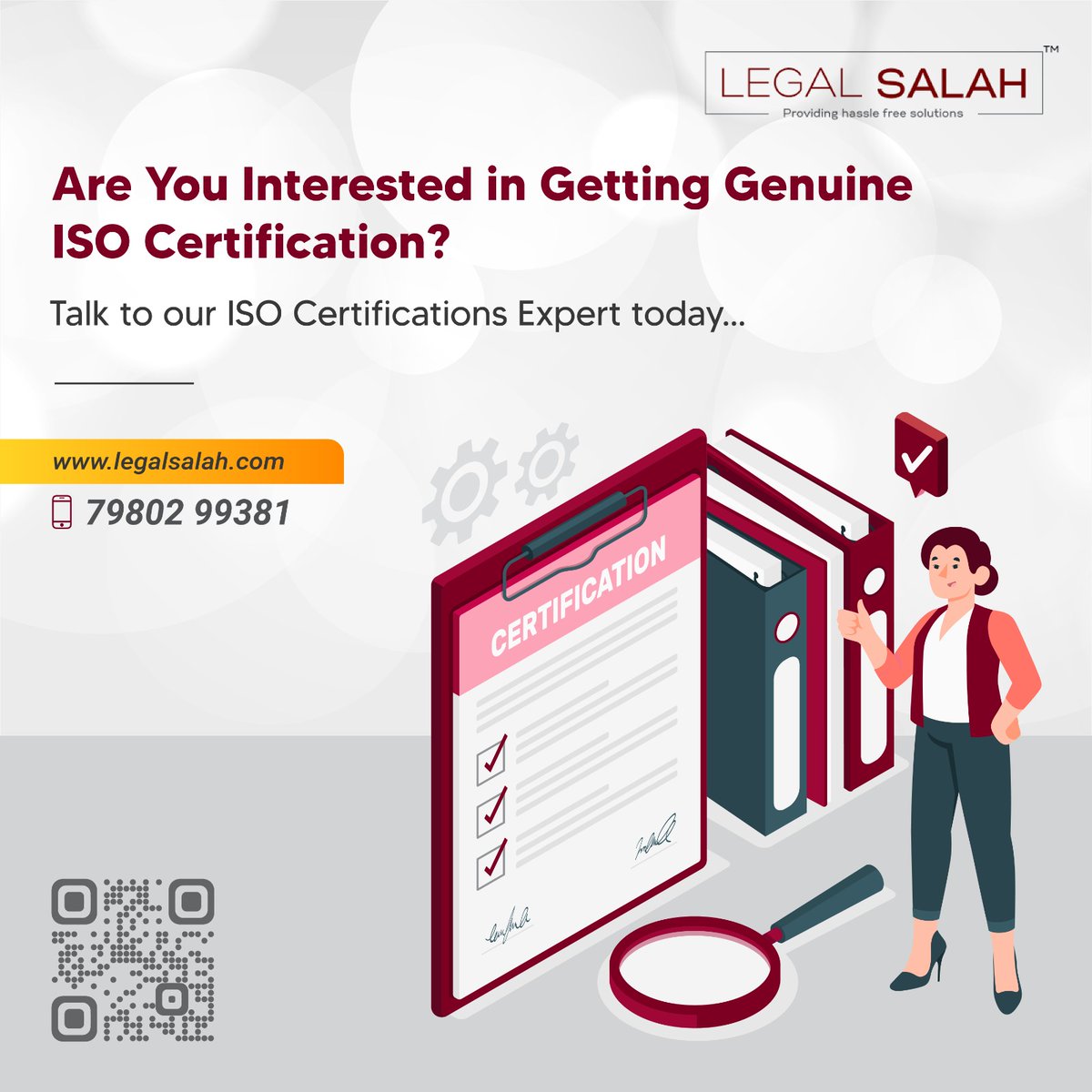 LegalSalahGL's tweet photo. Get the recognition your business deserves with our ISO certification service. Let us help you demonstrate your commitment to quality and customer satisfaction. 

Elevate your business to new heights with ISO certification! 

#ISOCertification #QualityAssurance https://t.co/D3OadgHFlF