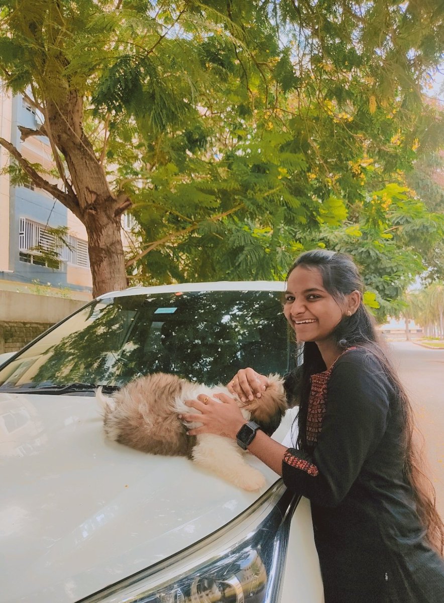 mounijanasena's tweet photo. There is nothing truer in this world than the love of a dogie..💕📌
#mygal #dogielove #shitzu https://t.co/iHOx1aEW1u