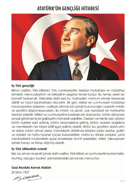 BademmFurkan's tweet photo. Ey Türk istikbalinin evladı! 

İşte, bu ahval ve şerait içinde dahi vazifen, Türk istiklal ve cumhuriyetini kurtarmaktır. Muhtaç olduğun kudret, damarlarındaki asil kanda mevcuttur.

  Mustafa Kemal Atatürk
      #NeMutluTürkümDiyene https://t.co/vjzCrLbzYG