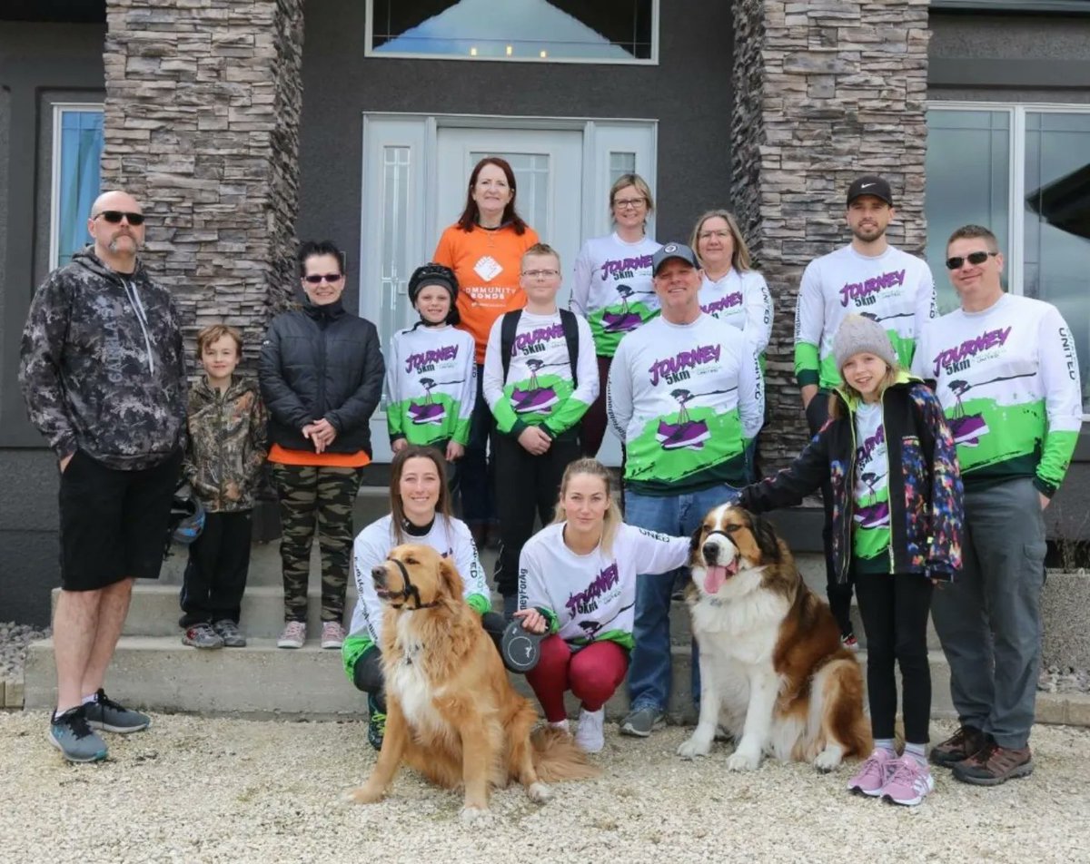 Yesterday, #NexusBioAg, #UnivarSolutions, #WinfieldUnitedCanada, and our families teamed up in Birds Hill, MB, to participate in the #winfieldjourneyforag 5km to help bring awareness to mental health in agriculture.