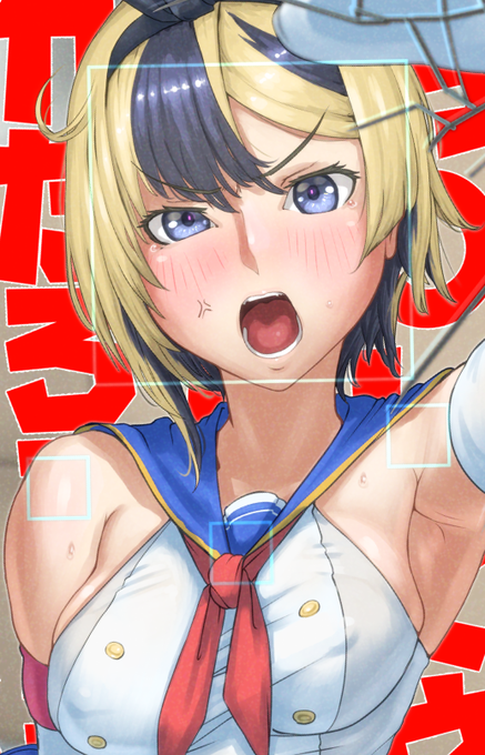 うわきつ合同の方に、しまk...見慣れたパチモンのセーラー着た竜子ちゃんを一枚寄稿してます。
何言ってるかは本誌をご確認くださいw 