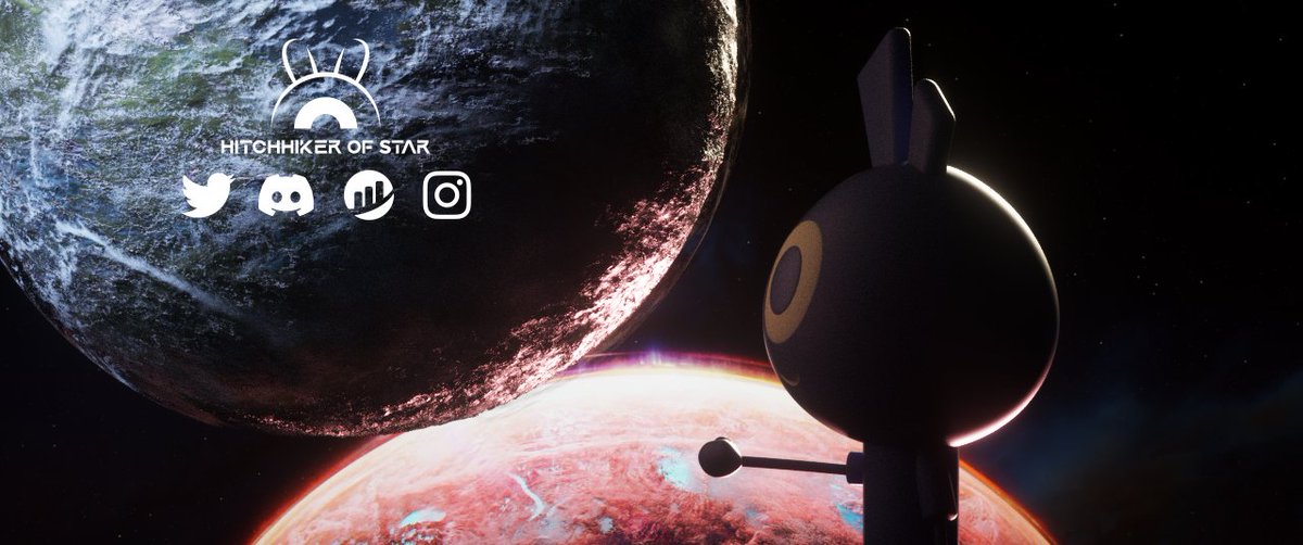 Compared to the whole universe, we are too small.

#Hitchhikerofstar