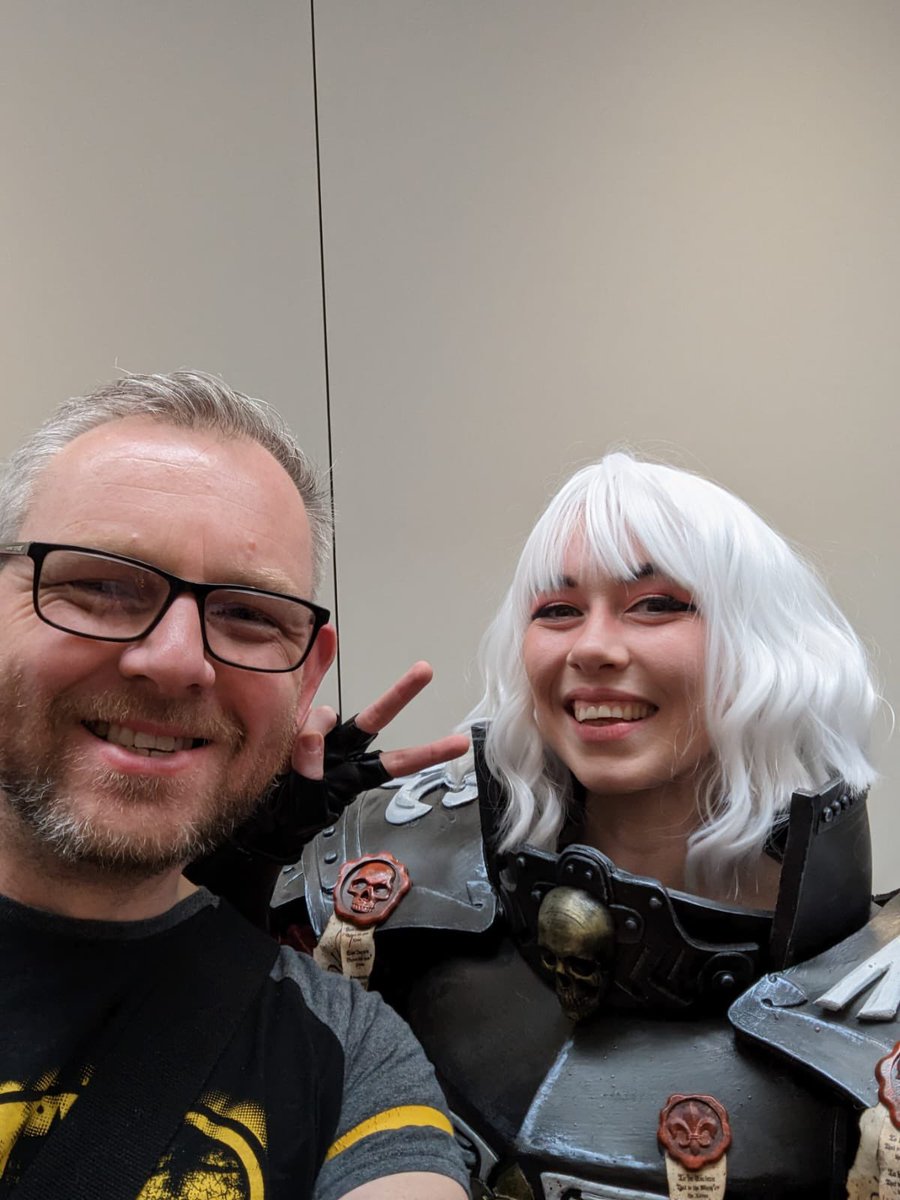 MightyLGames's tweet photo. Mr MLG is still having fun at #WarhammerFest 

#mlgCatch #warhammerFest2023 https://t.co/80aXxLaf5J