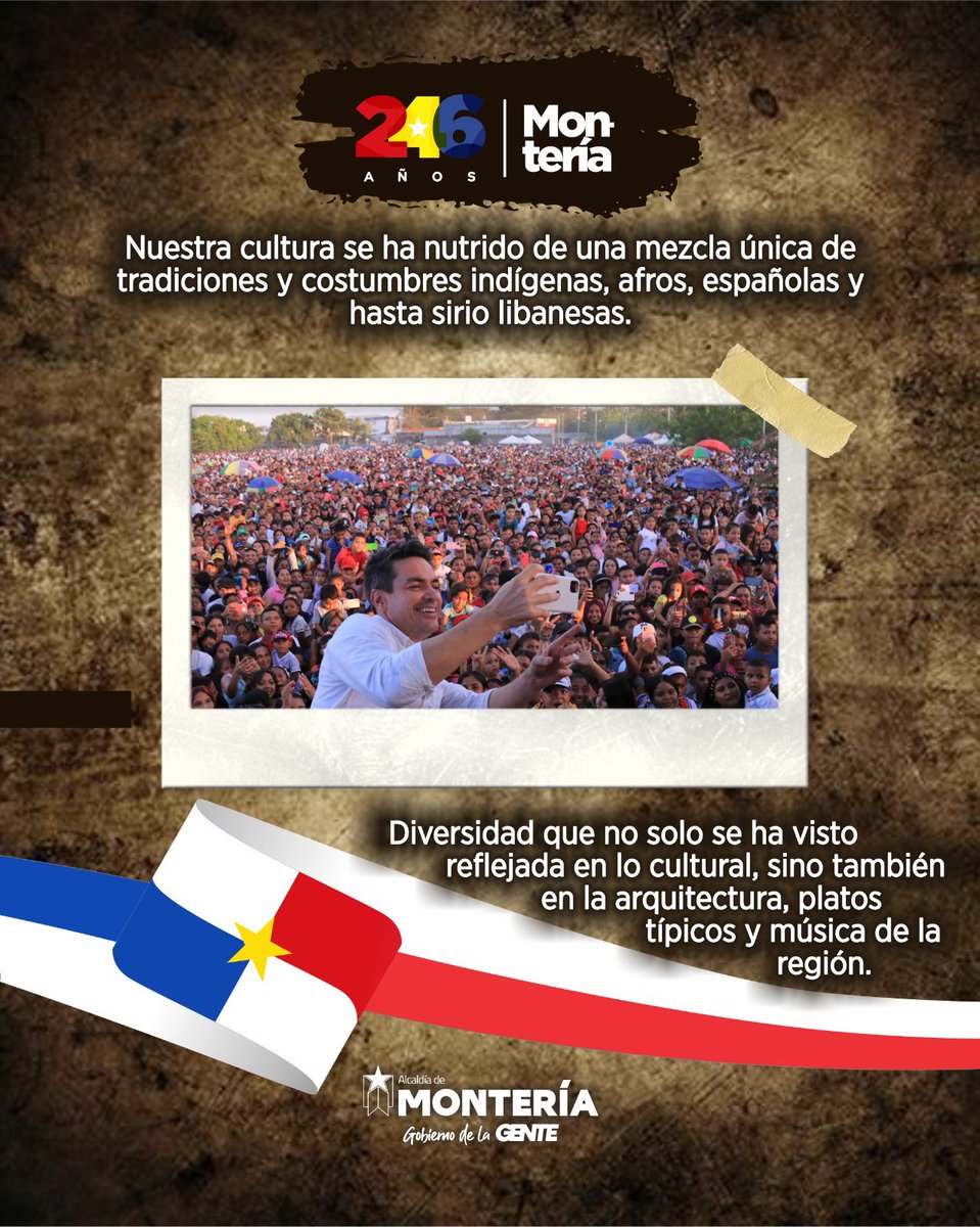 caordosgoitia's tweet photo. #OPINIÓN Estamos orgullosos de haber llegado tan lejos. Celebremos la esperanza. Sigamos en la búsqueda de inspiración para tomar acción y mejorar la vida de los ciudadanos de Montería,

Les comparto mi columna: Felices 246 años, Montería del Alma👇

https://t.co/EjCoY4ju9T https://t.co/sjlJMXYxL5