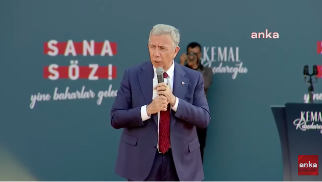 📍Mansur Yavaş: Şampanya deyinde aklıma, uçakta sızan iktidarın bakanı geliyor. #gündoğdu