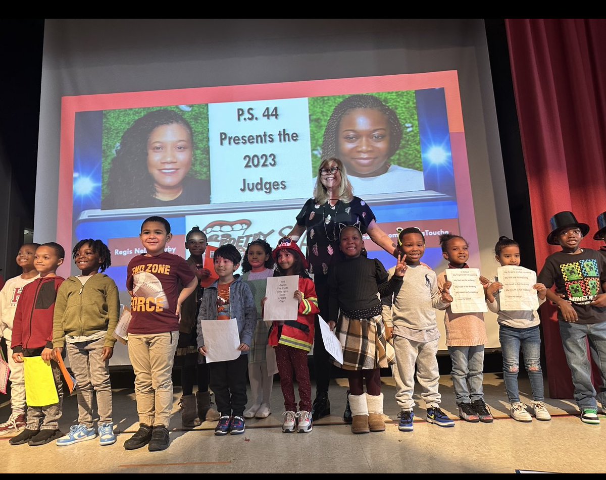 It’s my great please to facilitate  the 2nd Annual Poetry Slam at P.S. 44! This event showcased how our students successfully immersed themselves in poetry , creativity and expression! What an amazing presentation! <a href="/Reimagine44/">ReimagineP.S.44</a> <a href="/DrMarionWilson/">Dr. Marion Wilson</a> <a href="/_nellisregis_/">Nellis</a> <a href="/CChavezD31/">Christine Chavez</a>