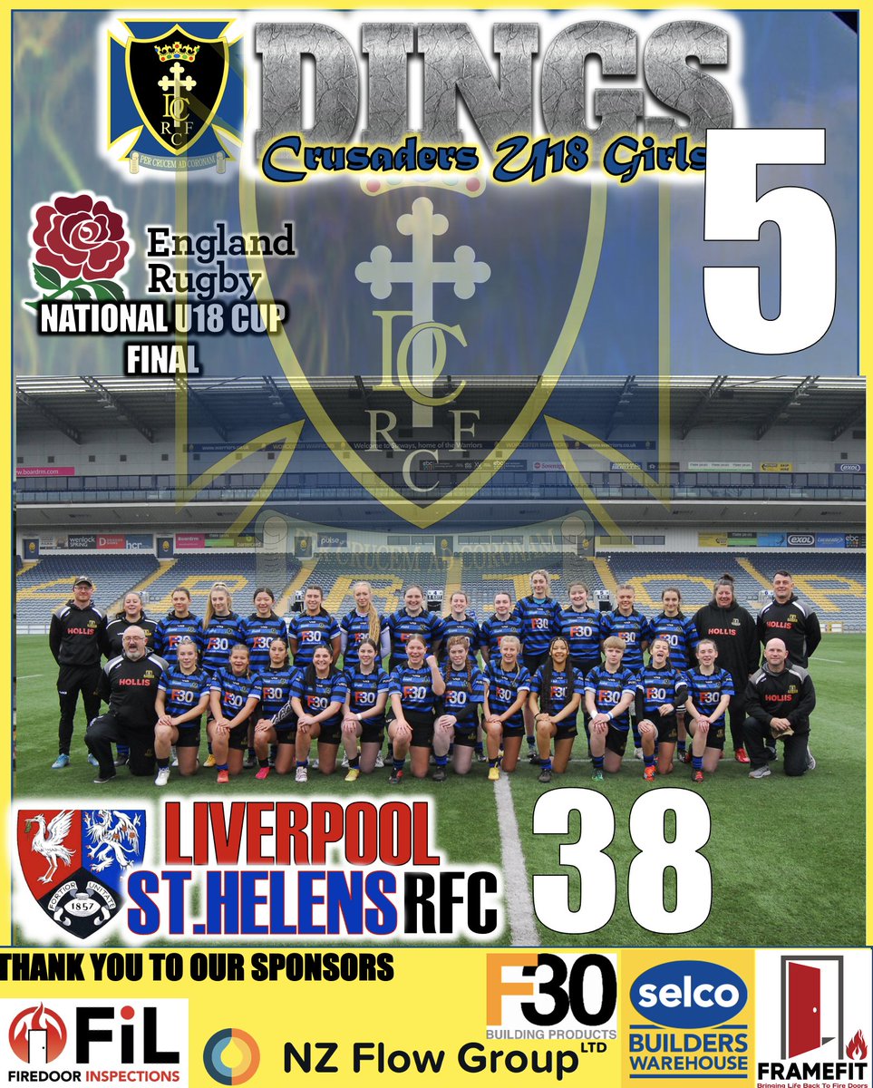 DingsCrusaders's tweet photo. What a weekend for Women's and Girls Rugby
UTD!
#wegoagain #dingscrusaders #rugby #girlsrugby #RFU #womensrugby #dingscrusaders #final #BristolRugby #Bristol #englandrugby #national #UpTheDings #ourteam #dingsfamily #morethanjustarugbyclub #UTD #ourclub #TackleTheStigma #oneteam https://t.co/EgAD2Kn4h7