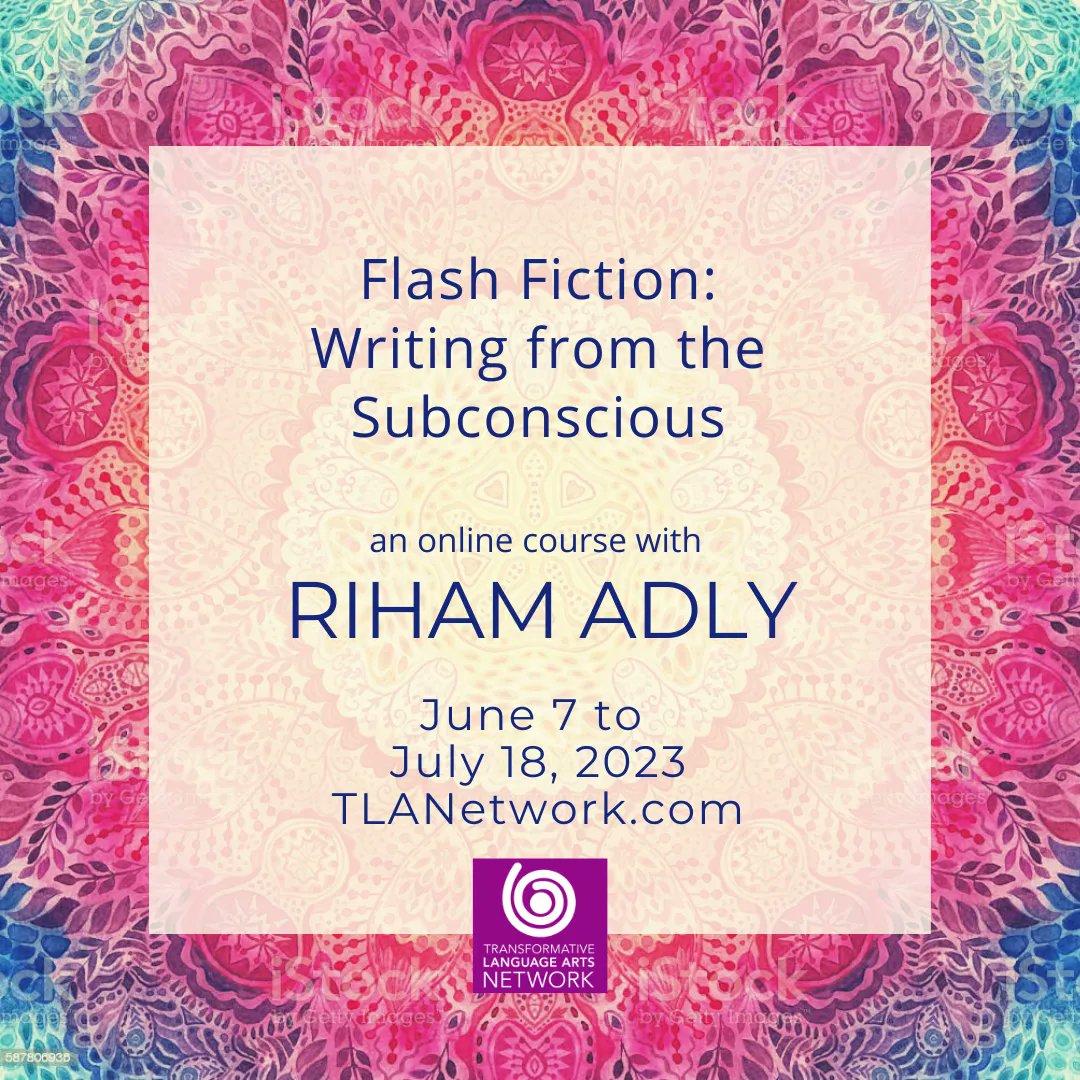 TLANetwork's tweet photo. Learn the exciting transformative and healing medium of flash fiction and its different forms and techniques—stories fewer than 1000 words—to explore what lurks in the shadow of the subconscious. Find out more: https://t.co/jXAVT475Xk https://t.co/oGbWYDngId