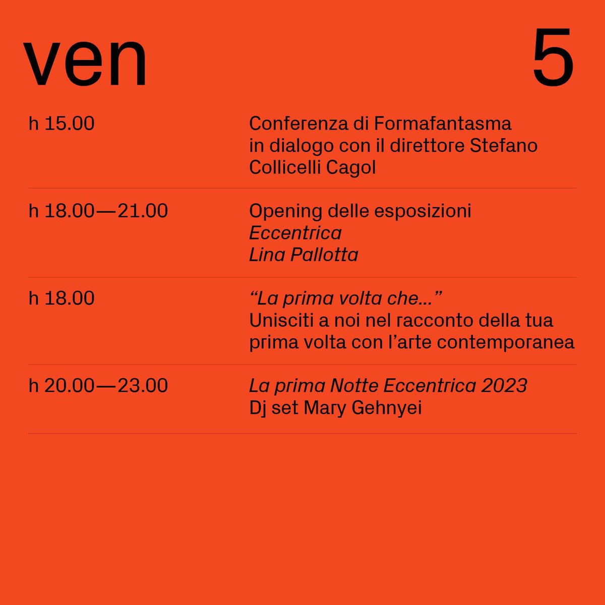 CentroPecci's tweet photo. La prima volta.. non si scorda mai!

Al #CentroPecci, in occasione dell'opening della collezione
permanete e della mostra di Lina Pallotta, vi invitiamo ad
un weekend di eventi e incontri speciali!

👉 https://t.co/Kc0TXA9ZdO

#laprimavolta #weekend #opening https://t.co/hIAQSAEZAr
