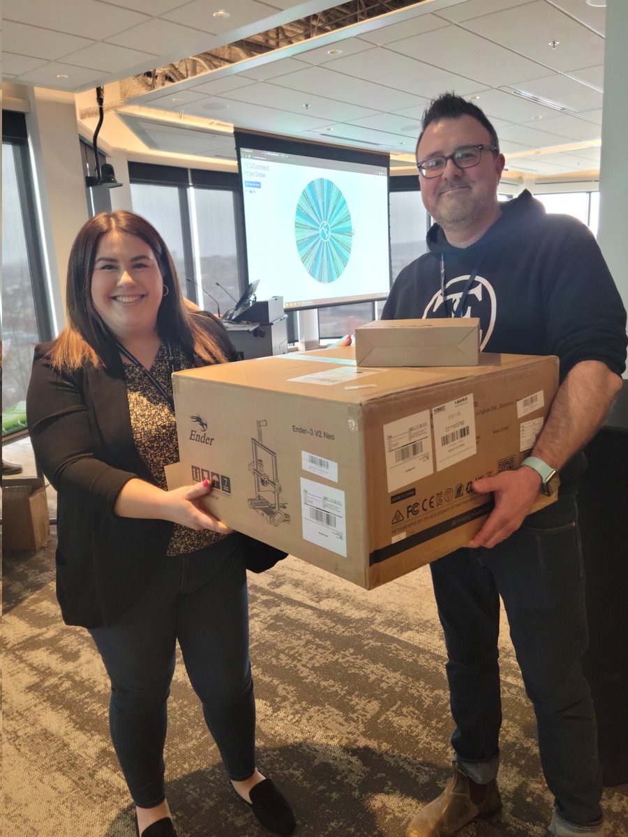 nltatesic's tweet photo. It wouldn't be a @nltatesic event without some great prizes! Congratulations to all of our prize winners who have some new tech to tinker and explore with! 🎉🎊👏 #TESIConnect https://t.co/7YtpTBojgU
