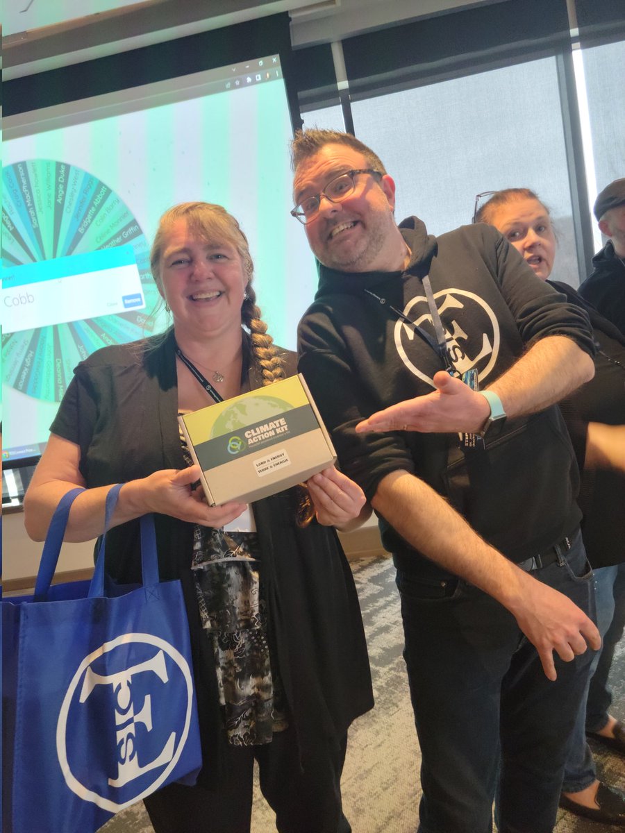 nltatesic's tweet photo. 3D printer, Cricut, button maker oh my! Lots of happy teachers at #TESIConnect with new tech tools to explore! https://t.co/euWV2VrhyD