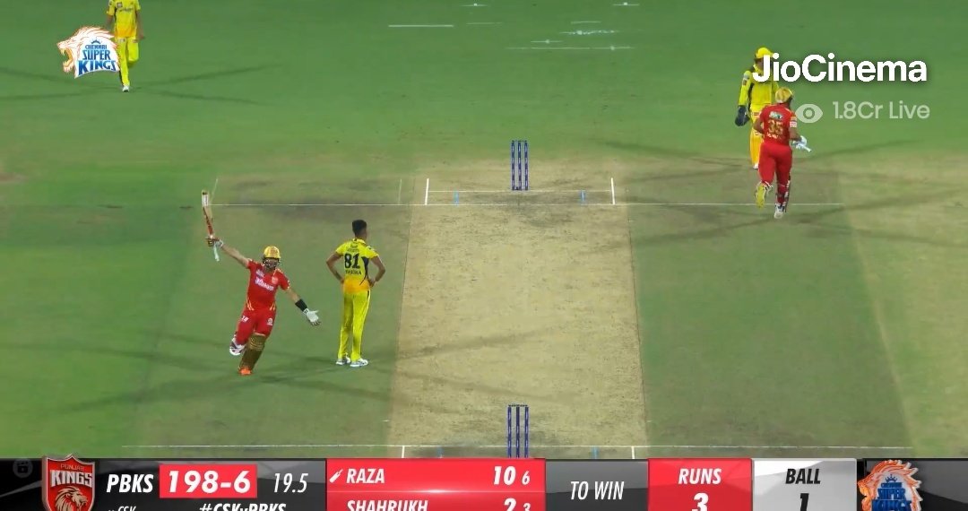 Punjab Kings broke the streak of CSK.

Chennai lost the game for the first time in a day game after batting first.
#CSKvPBKS