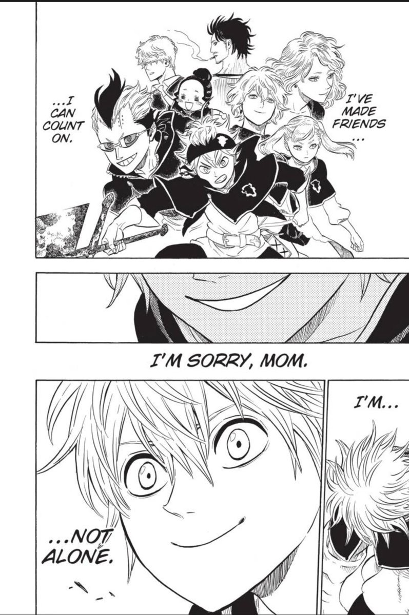 YUNO1660's tweet photo. "I'm......not Alone"- Luck Voltia
#BlackClover 🍀☘ #BC15 #LuckVoltia ⚡ https://t.co/aLhM0Ym0by