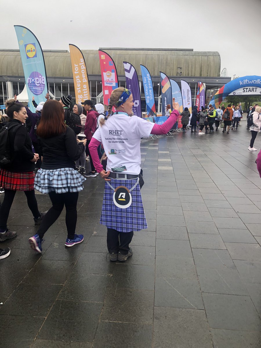 kty24bris's tweet photo. Thanks for the company team #Kiltwalk2023 #Kiltwalk number  ☝️ ✔️ @hamlynsoats https://t.co/WSELOpLpQ9
