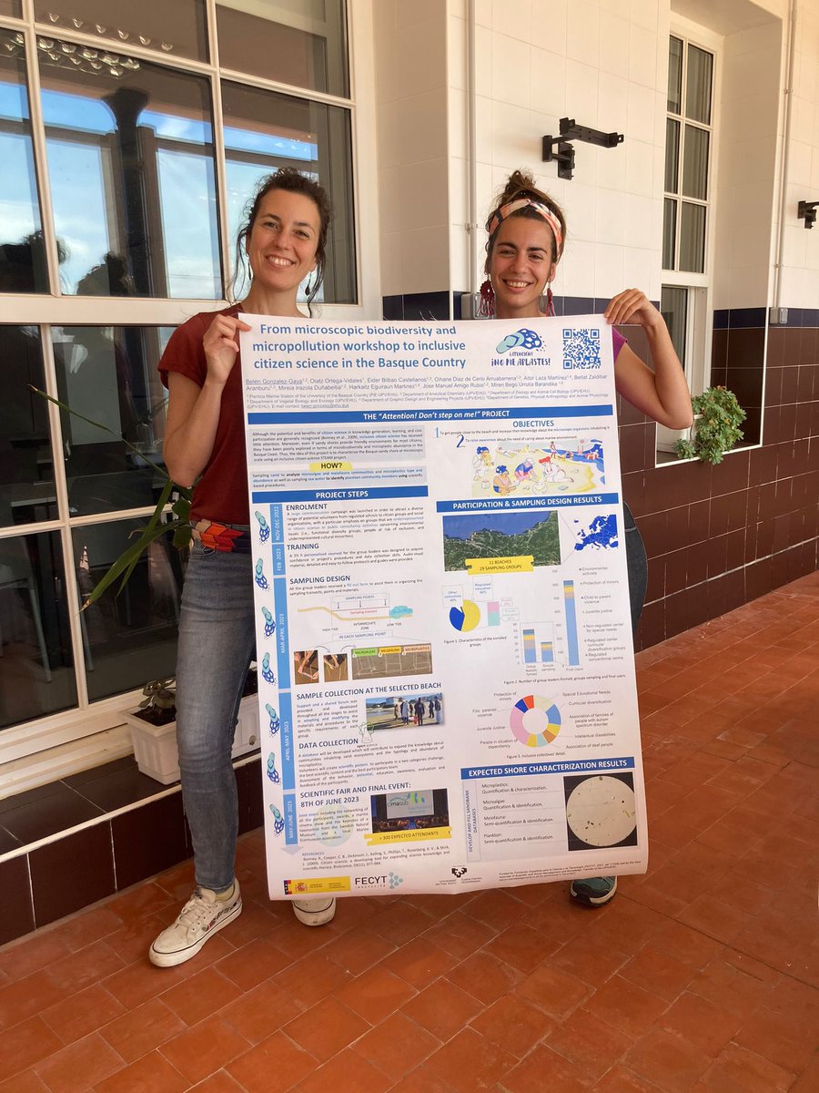 BGonzalezGaya's tweet photo. And @oovidales ready to show the evolution of our #citizenscience #STEAM #inclusive project @EzNazazuZapaldu https://t.co/tg8KwH9a2X