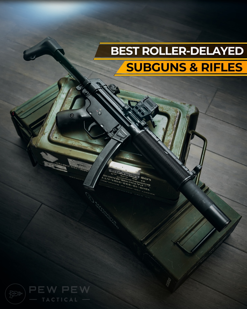 pewpewtactical's tweet photo. Ready to dive into the world of roller-delayed blowback systems? We've got the low down on what these guns are and which are the coolest 😎 https://t.co/54GcoSDzpa
#pewpewtactical #pewpew #pewpewpew #rollerdelayed #smg #submachineguns #rifles https://t.co/aeeiTca7MO