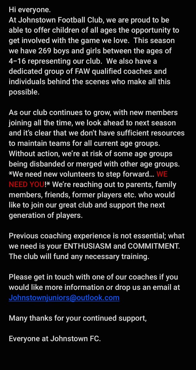 Johnstown FC (@fcjohnstown) on Twitter photo 