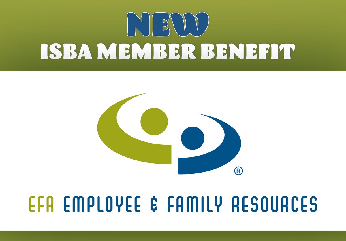 To recognize Mental Health Awareness Month, EFR, a new ISBA member benefit, has partnered with Togetherall, an anonymous online community available 24/7, so you can connect with others and get the support to help you thrive. ow.ly/J0w250NU8Zn
@EFRHelps #ISBAMemberBenefit