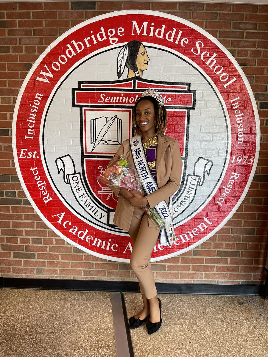 WMS 7th/8th grade ladies of WDMS participated in a phenomenal workshop delivered by the reigning Miss North America 2022, Khanner Hancock, former chorus teacher at Woodbridge MS. She presented Puzzles Pieces: Embracing Differences &amp; Empower Individuality. All girls were inspired.