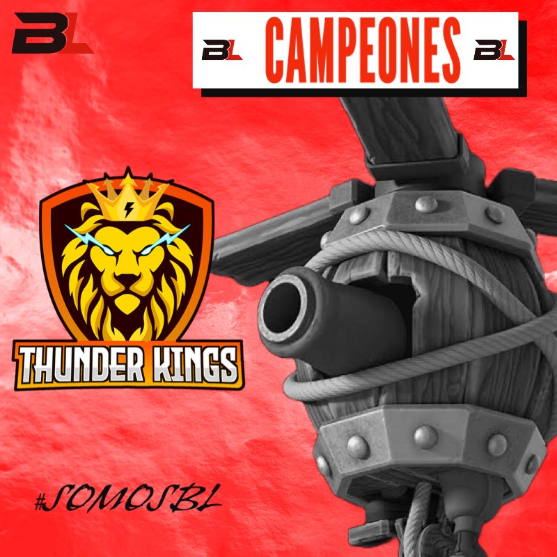 [#ClashRoyale] | #Final 

Ayer en un asombroso partido, <a href="/ThunderKingscr/">Thunder Kings</a> se convierte en el gran campeón de esta primera edición, muchas felicidades por sobresalir y aferrarse hasta el final!!

<a href="/ThunderKingscr/">Thunder Kings</a> 🆚 <a href="/TEAMARG15/">⭐Star's Army⭐️</a> 
✅ 2-0
📅 Final

#SomosBL🔥