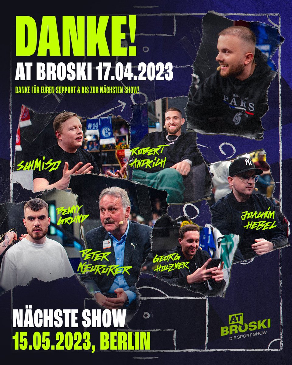 Danke, April! 🫡 Du warst großartig zu uns! Eine wahnsinnige Show und mal wieder eine fantastische Expertenrunde. 👏

🔜 Mai! Wir sehen uns am 15. im <a href="/xperion_germany/">XPERION</a> in Berlin! 🎉

🚨 MORGEN geben wir unseren ersten Gast bekannt. 😎 Seid gespannt!