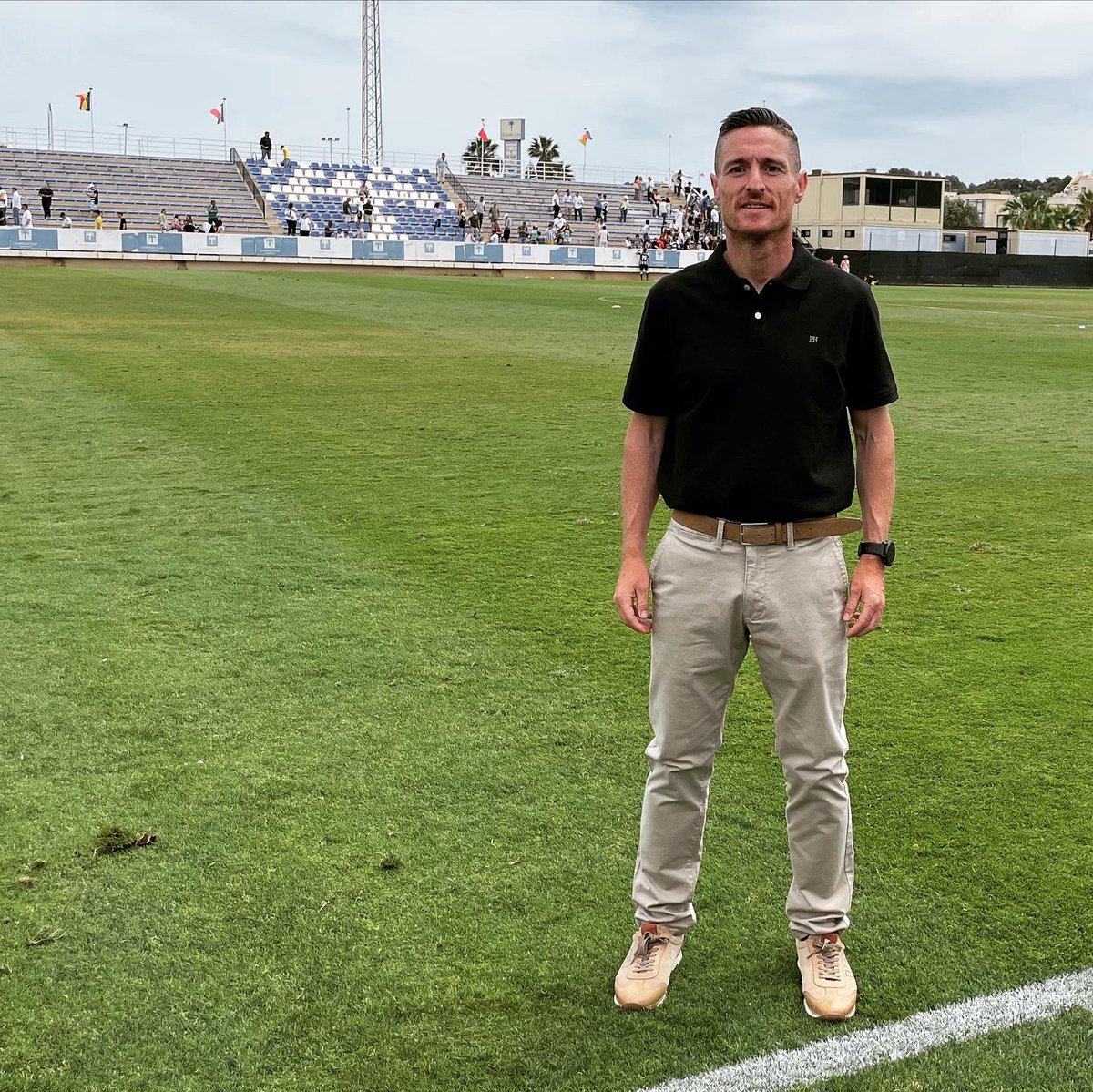 davidjavega's tweet photo. ⚔️ FC Cartagena “B” - UCAM Murcia CF 

🏟 Centro de Fútbol de La Manga Club
🗓 Jornada 32
📺 La7 TV
🏆 2RFEF-G4

🎙️@andres7bm 
⚽️ @davidjavega https://t.co/g0EgzuZ6fj
