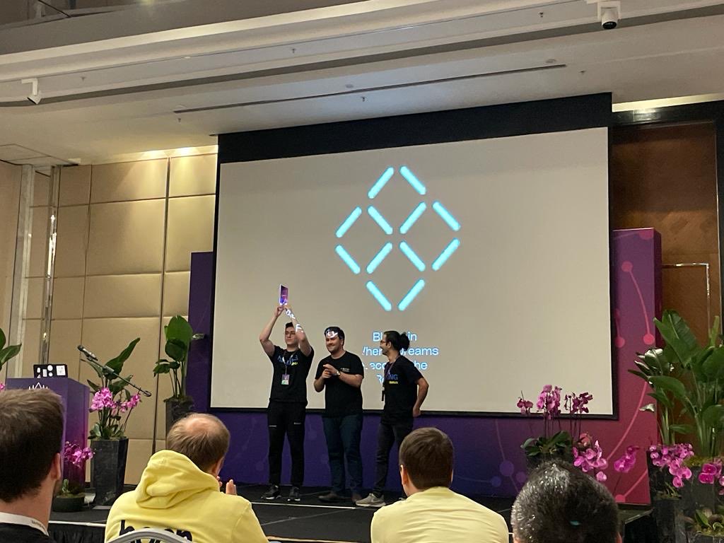 bogazicichain's tweet photo. Proud to say that we won @omnia_protocol track at the #ETHPrivacy Hackathon! 🔥 @LeadingPrivacy 

Congrats to the #BUchain team for their #BUROmnia project, hacking during the weekend, and representing our university club in the first #privacy #hackathon in Turkiye! 👏🏻 https://t.co/j1inR8gi8P