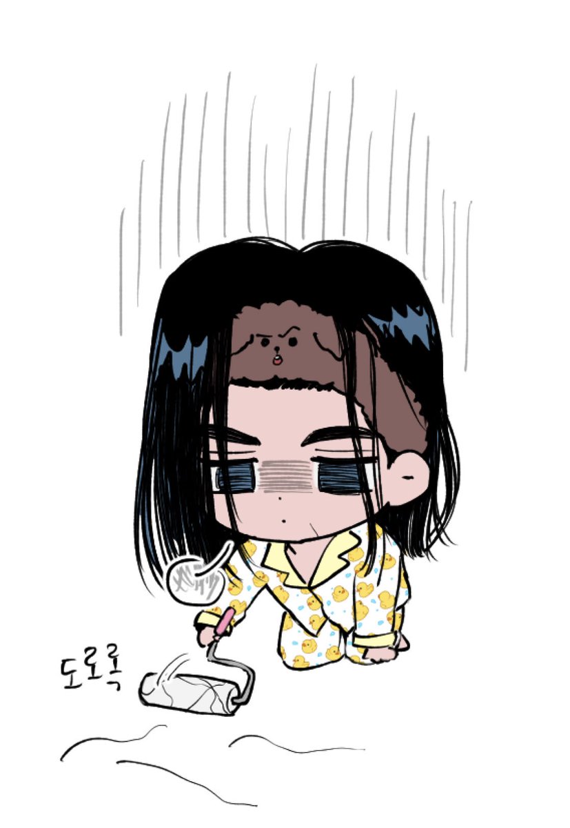 .. 바닥에 머리카락들 보면서 돌돌이 굴리다가 롱게댐도 그랬을까 싶어진고임 그래서 낛서함