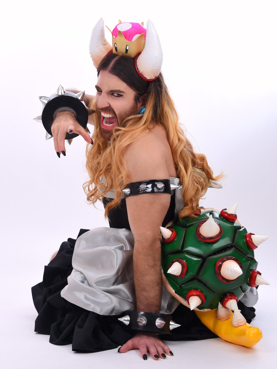 Ladybeard_Japan's tweet photo. I thought this was something we could all revisit, given the current popularity of the Super Mario Bros. movie 🔥🦖👑

Enjoy a bit of Bearded Bowsette😘❤️‍🔥

#SuperMarioMovie #bowsette #nintendo #cosplay #クッパ姫 https://t.co/Z34eCeHqqu