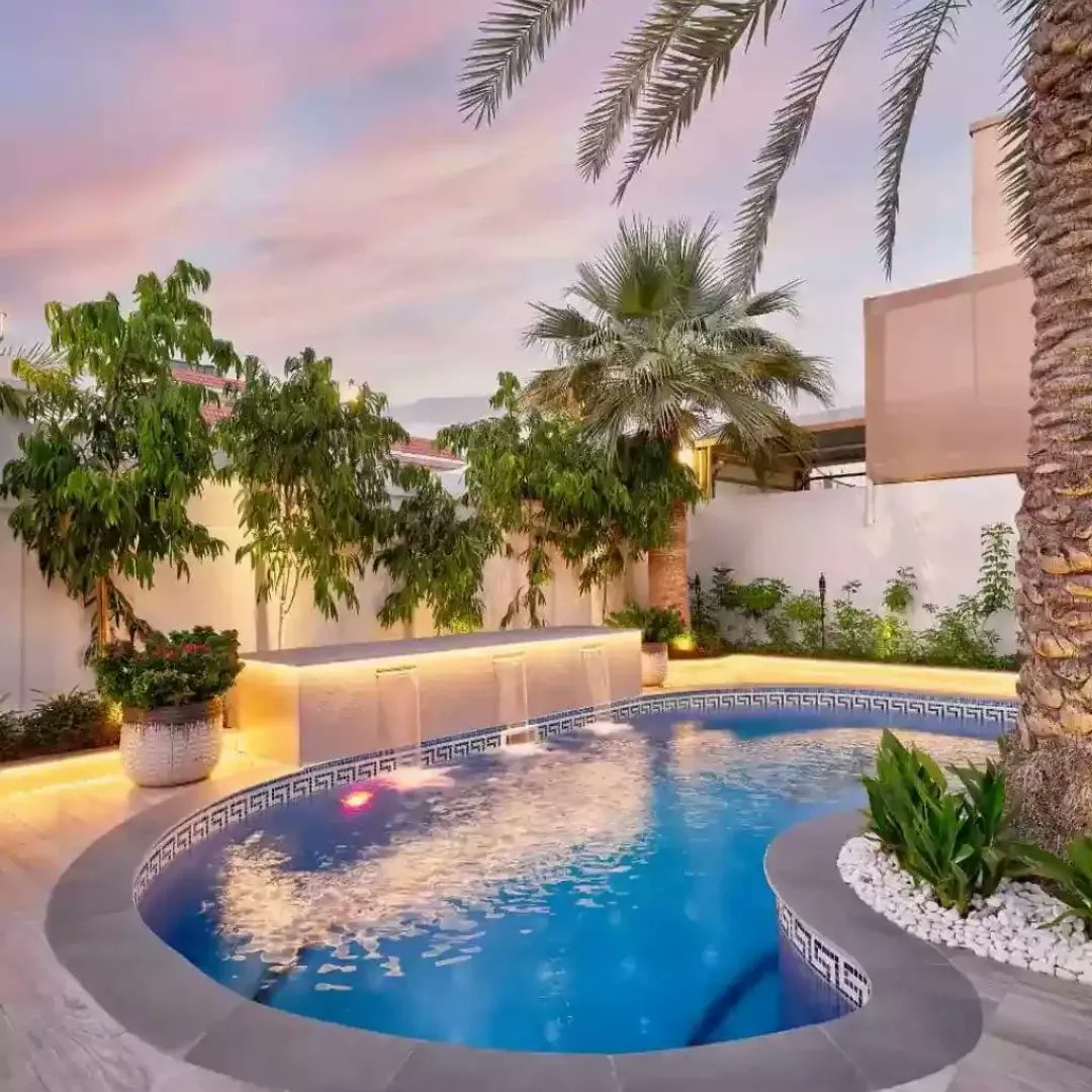 MilestoneDubai's tweet image. The professionals at Milestone will skillfully integrate these elements into your landscape designs, ensuring that your dream space become a tangible reality. On time, within budget, and hassle free: that’s the Milestone way!

#dubaipools #dubaipoolside #dubaipoolstyle #dubaipool
