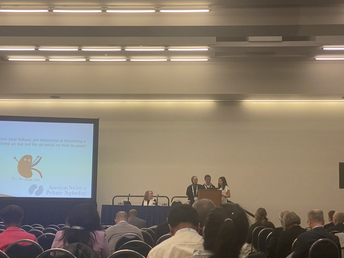 That’s my co-fellow! Incredible work as a  pFeNA co-chair <a href="/ccbromero/">Carlos Romero</a> 👏 (and other co chairs <a href="/WendyHsiaoMD/">Wendy Bravo, MD, MSCE</a>  and <a href="/Salarandsushi/">Salar Bani-Hani</a> ) 

#PAS2023 #ASPN2023
