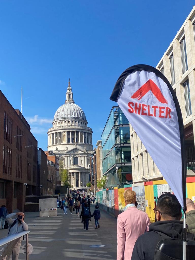 ShelterLDN's tweet photo. Yesterday our very own community fundraiser Sulay, as well as colleagues and volunteers took on the Trek The Thames challenge where they walked across London's Iconic bridges and landmarks! 

As a group they have raised over 3.3k in our fight for homes!

Well done to them all! https://t.co/RKzn4EDdWh