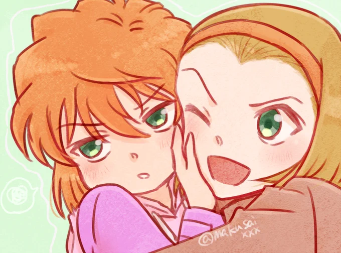 哀ちゃんと園子ち