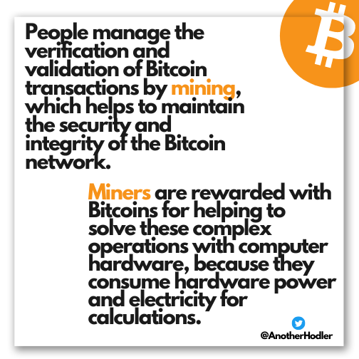 AnotherHodler's tweet photo. The #Bitcoin mining ⛏️ https://t.co/UICF7zkiJ8