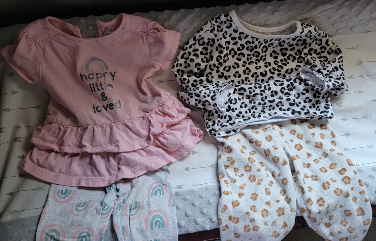 GrumpyWhenWoke's tweet photo. The one on the left is my choice, the one on the right is what I found on my daughter when I came home the other day. At least he tries. 🤣 https://t.co/xgG5mmPIOG