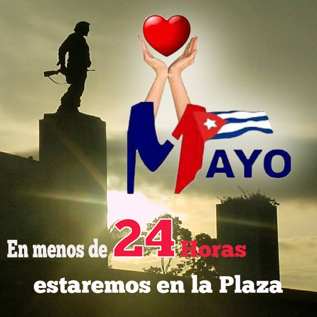 Listo para el desfile este #1roDeMayo dando #TodoXCuba los #GuerrillerosVillaclareños