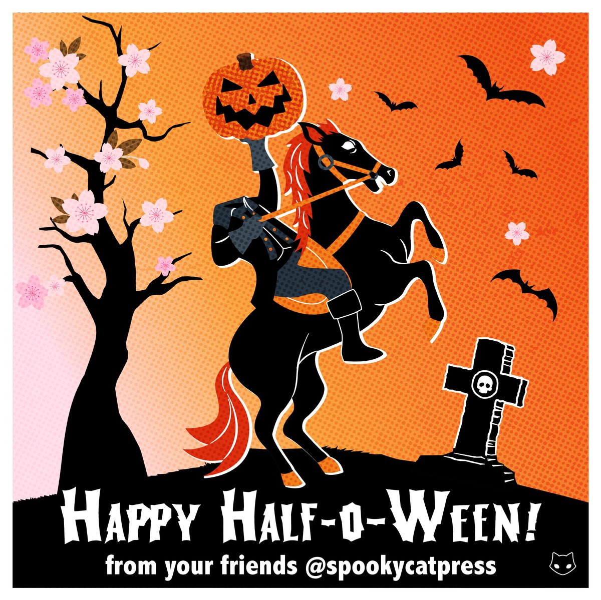 Sakuras are blooming...but it's halfway to Halloween!
🎃 Happy Half-o-Ween, Friends! Sending out spooky good vibes to all!
.
#halfoween #halfwaytohalloween #halloweenallyear #spookyallyear #halloweenforever #spookyseasonseason #spookyszn #halloweeniseveryday #everydayishalloween