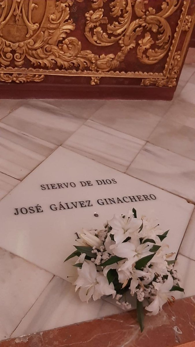 "En las primeras horas de la tarde del día 29 de abril falleció en nuestra capital el ilustre doctor José Gálvez Ginachero, que era una institución en Málaga y en España , por su labor humanitaria, científica y siempre en extremo cristiana " ( Año 1952 Boletín Oficial Diócesis )