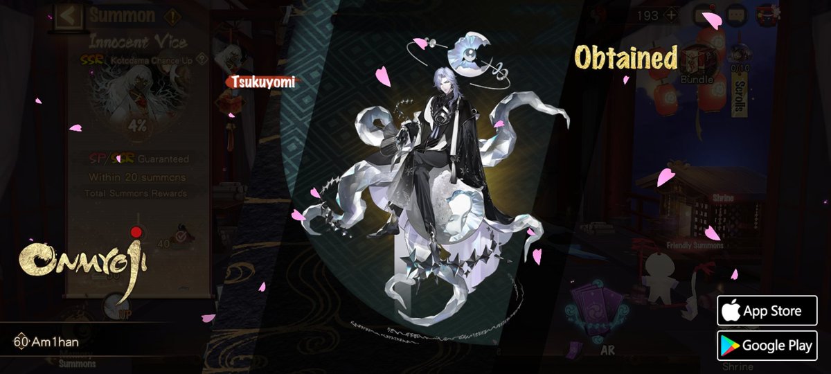 itscazey's tweet photo. #Onmyoji# I summoned a new shikigami! Check it out and try your luck! https://t.co/9e6skrjgE0