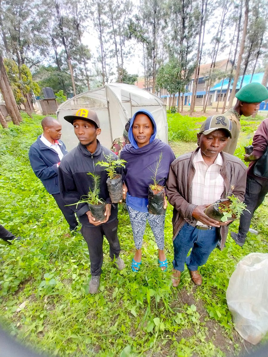 ke_asili's tweet photo. Everyday is plant day, wouldn't have wanted to end the week any other way🤭✨️🌳💯😁Planted 100 tree seedling in our community school. #generationrestoration #unep #tree_planters @UNEP @UN @Environment_Ke @ser_africa https://t.co/1M8jBCn3T3