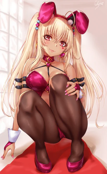 キャロライン・ユリ褐色