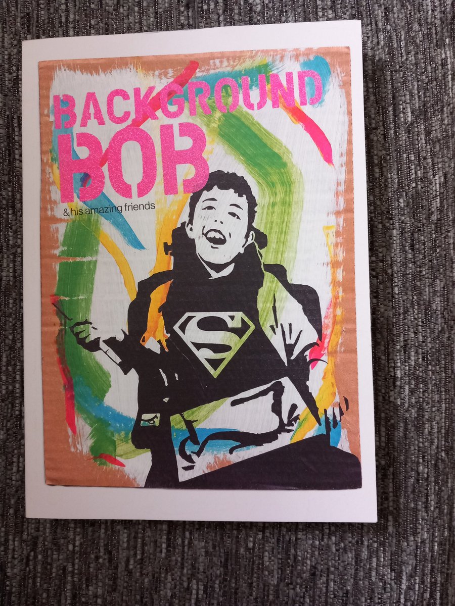 KylaCotterell's tweet photo. @thinktwink @BBCRB loved the interview with Background Bob, a brilliant project and love his art books https://t.co/brAh1gzkOc
