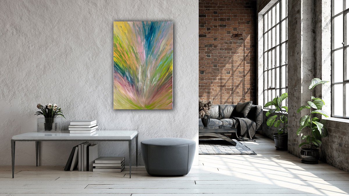 Ik hou van schilderen. Het brengt je naar jezelf 🎨👩🏻‍🎨