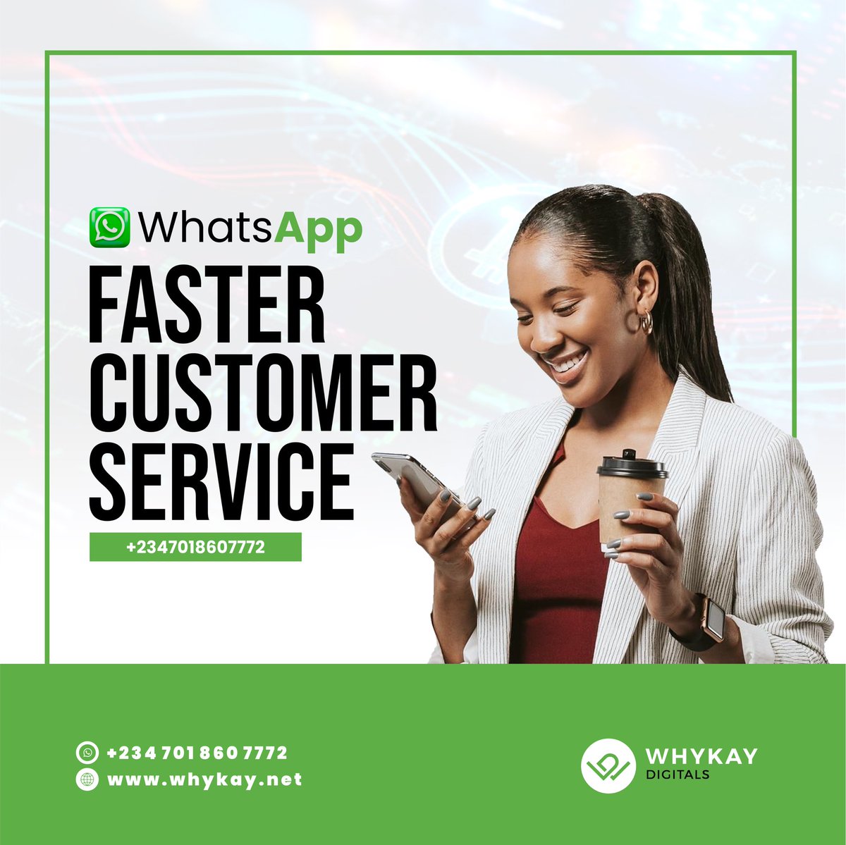 WhykayDigitals's tweet image. Stay connected with Whykay via our different channels today.
.
Visit our website for more information on our services.
.
Send us a message for all  inquiries and support.
_
#tradewithwhykay #cryptocompany #cryptocurrency #etherum