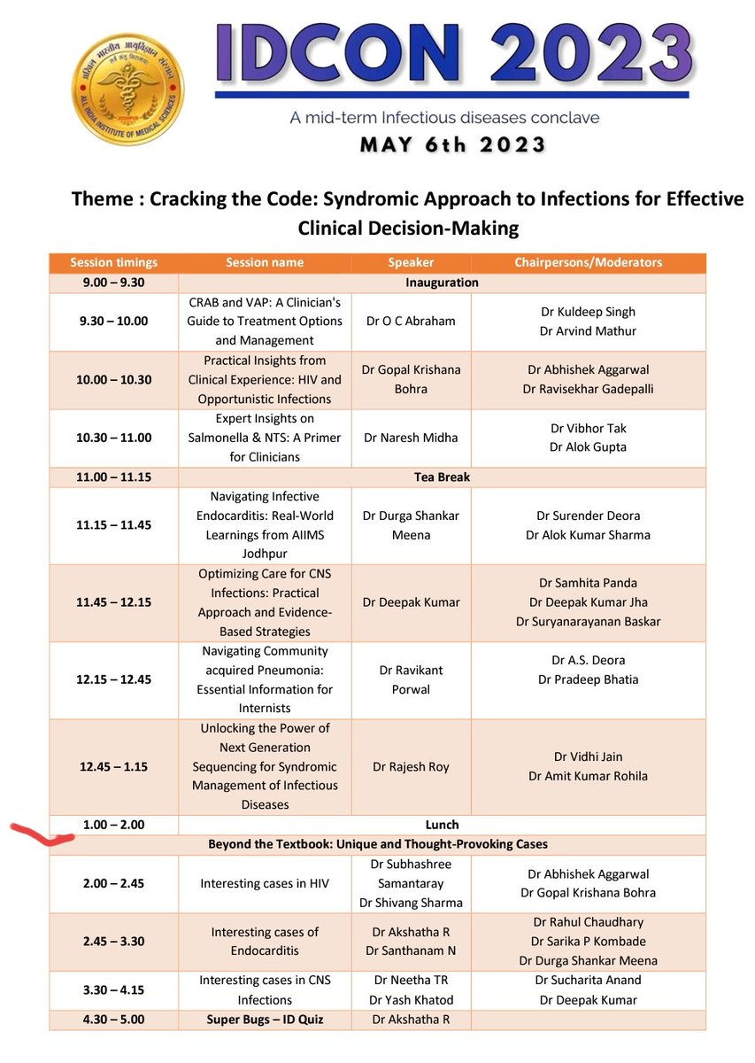 After receiving so many requests for having IDCON in online mode,We announce IDCON in hybrid mode!
Register now for this academic extravaganza
Theme: Syndromic Approach to Infections for Effective Clinical Decision-Making
Click here - idcon.divinesevent.com/registration/