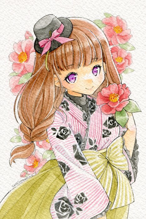 「#ハガキサイズに詰め込む私の世界 嫁に行ってもずっと好きな自分の作品てあるよね」|ささつゆ🦊5/5【COMITIA144】H28b📚5/6【A40】参加のイラスト