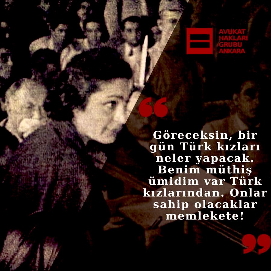 Atatürk zamanında ve Atatürk'ün getirdiği medeni kanunlar sayesinde ülkemizde avukatlık mesleğini seçebilen ve yapabilen ilk Kadın Avukat: Süreyya Ağaoğlu (foto).