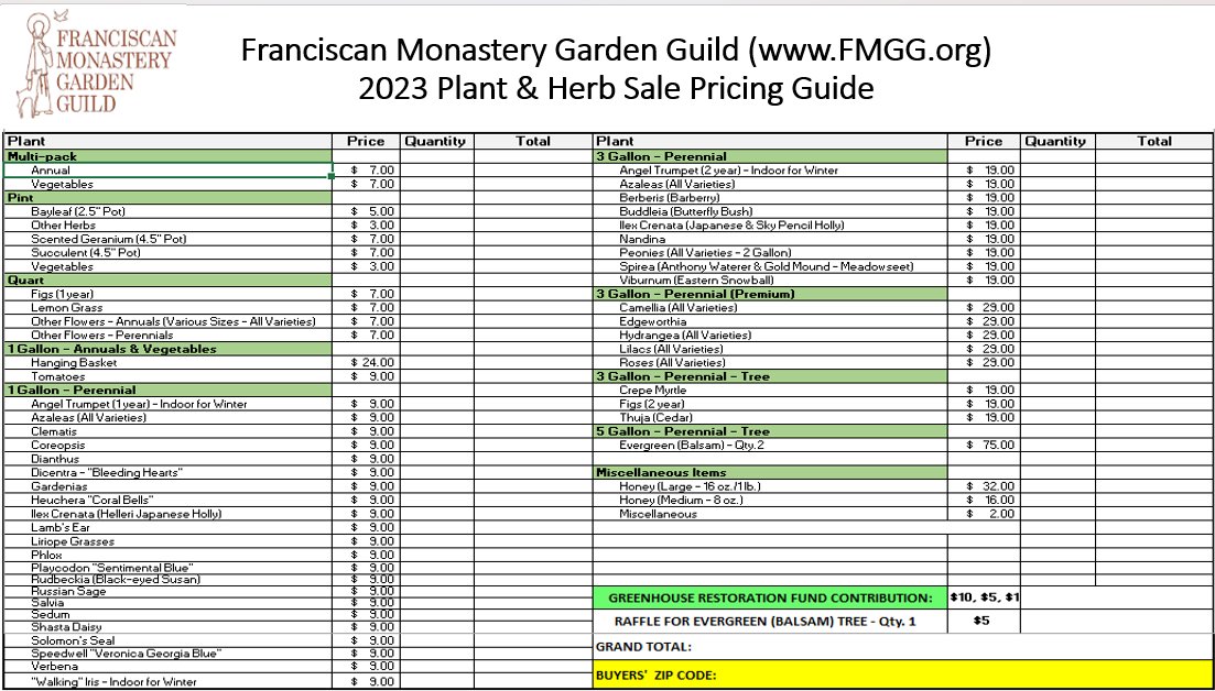 gardenguild's tweet image. Final Day - Gates open at 8 am-FMGG Plant &amp;amp; Herb Sale - Bring boxes &amp;amp; carts but no dogs! 
Great Selection of Azaleas, Figs, Gardenias, Herbs, Hydrangeas, Lilacs, Nandina, Peonies, Roses, Viburnum, Stunning Hanging Flower Baskets, FMGG Local Honey, &amp;amp; More! eventbrite.com/e/fmgg-plant-h…