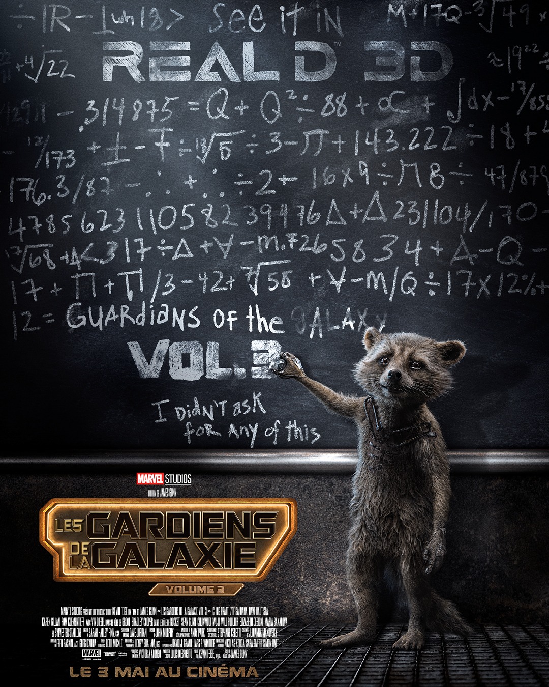 Marvel FR on X: Découvrez Les Gardiens de la Galaxie Volume 3 en 3D, dès  le 3 mai au cinéma. #GardiensdelaGalaxie3  / X
