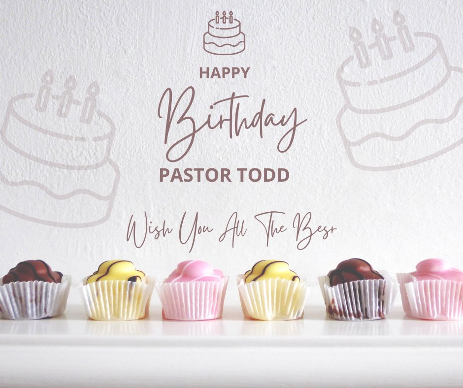 TrinityUMDeLand's tweet photo. Happy Birthday, Pastor Todd! Hope you have a blessed day! https://t.co/z1P8bdsl6r